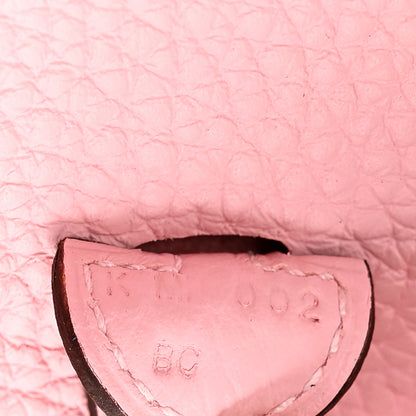 Hermes Taurillon Clemence Evelyne TPM Rose Sakura 7 of 11