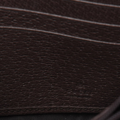 Gucci GG Supreme Monogram Web Ophidia Continental Wallet Brown 6 of 10