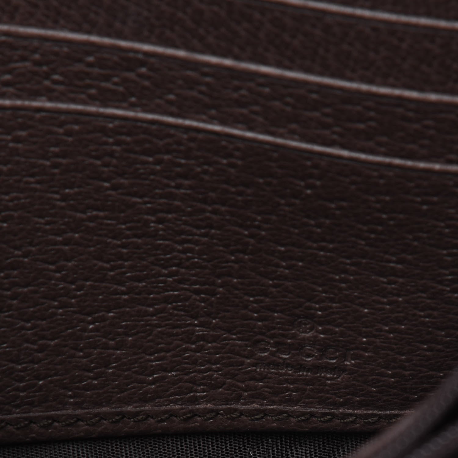 Gucci GG Supreme Monogram Web Ophidia Continental Wallet Brown 6 of 10