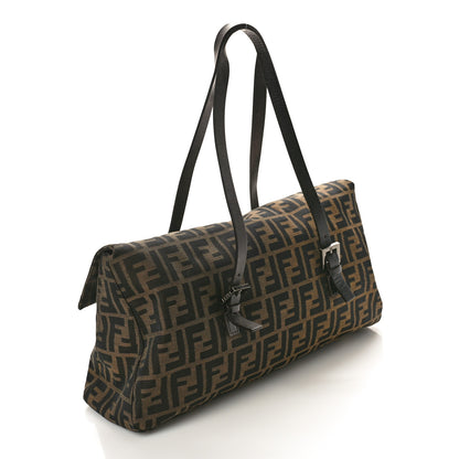 Fendi Zucca Shoulder Bag Tobacco 3 of 10