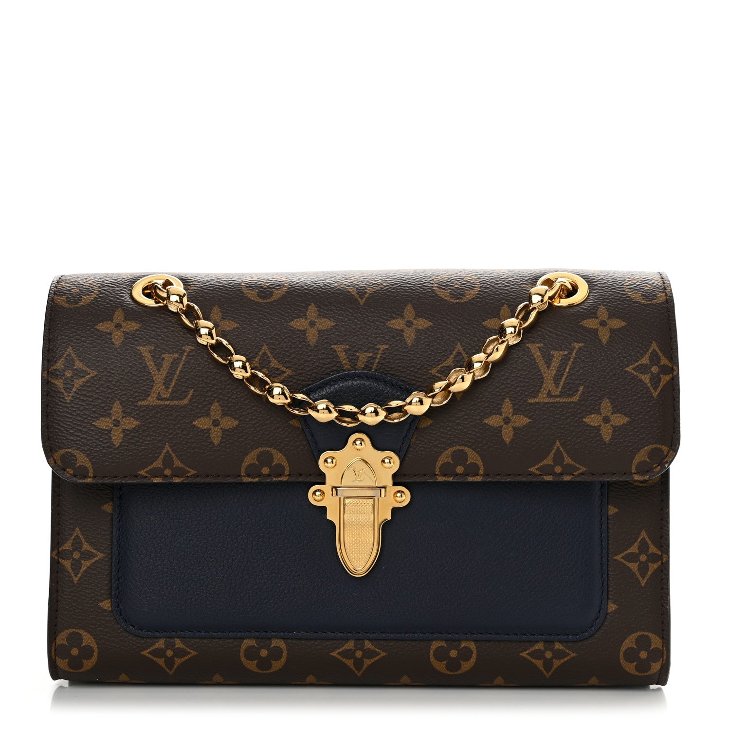 Louis Vuitton Monogram Victoire Blue Marine 1 of 10