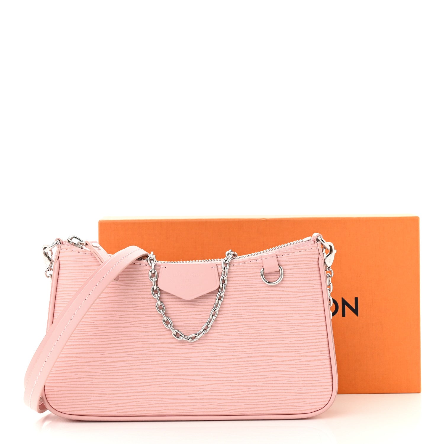 Louis Vuitton Epi Easy Pouch On Strap Rose Ballerine 10 of 10