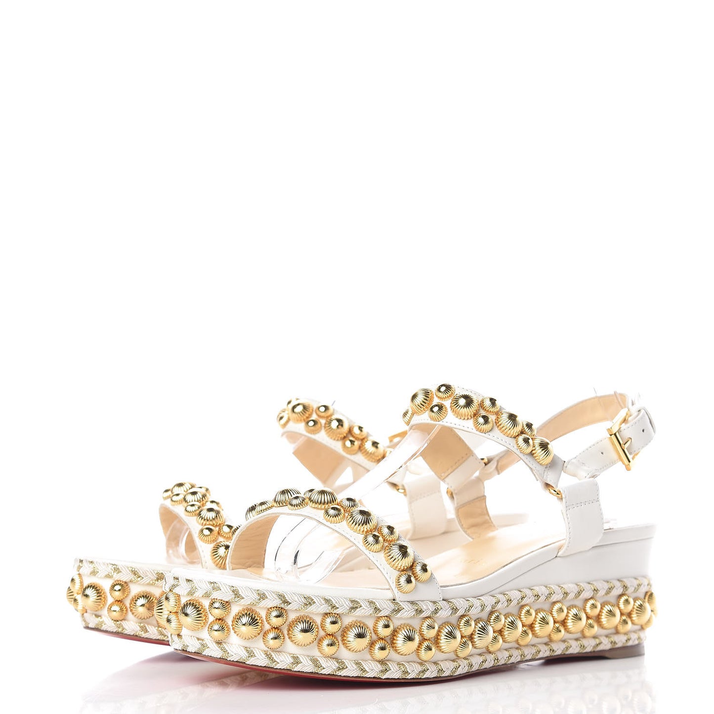 Shiny Nappa Rondaclou 60 Platform Sandals 39 Latte