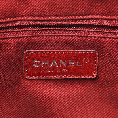 Chanel Aged Calfskin Quilted Large Cotton Club Tote Pearl 6 of 17