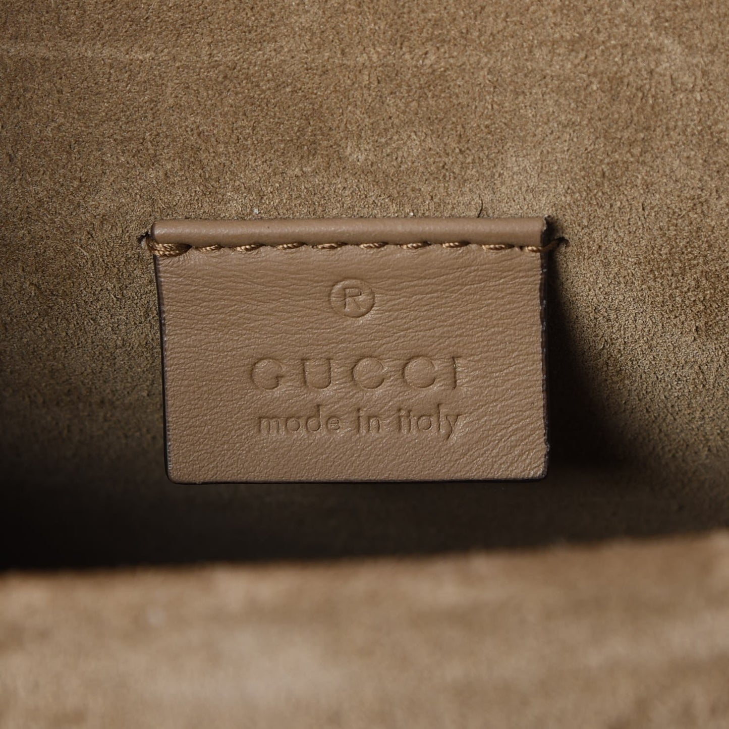 GG Supreme Monogram Mini Dionysus Shoulder Bag Taupe