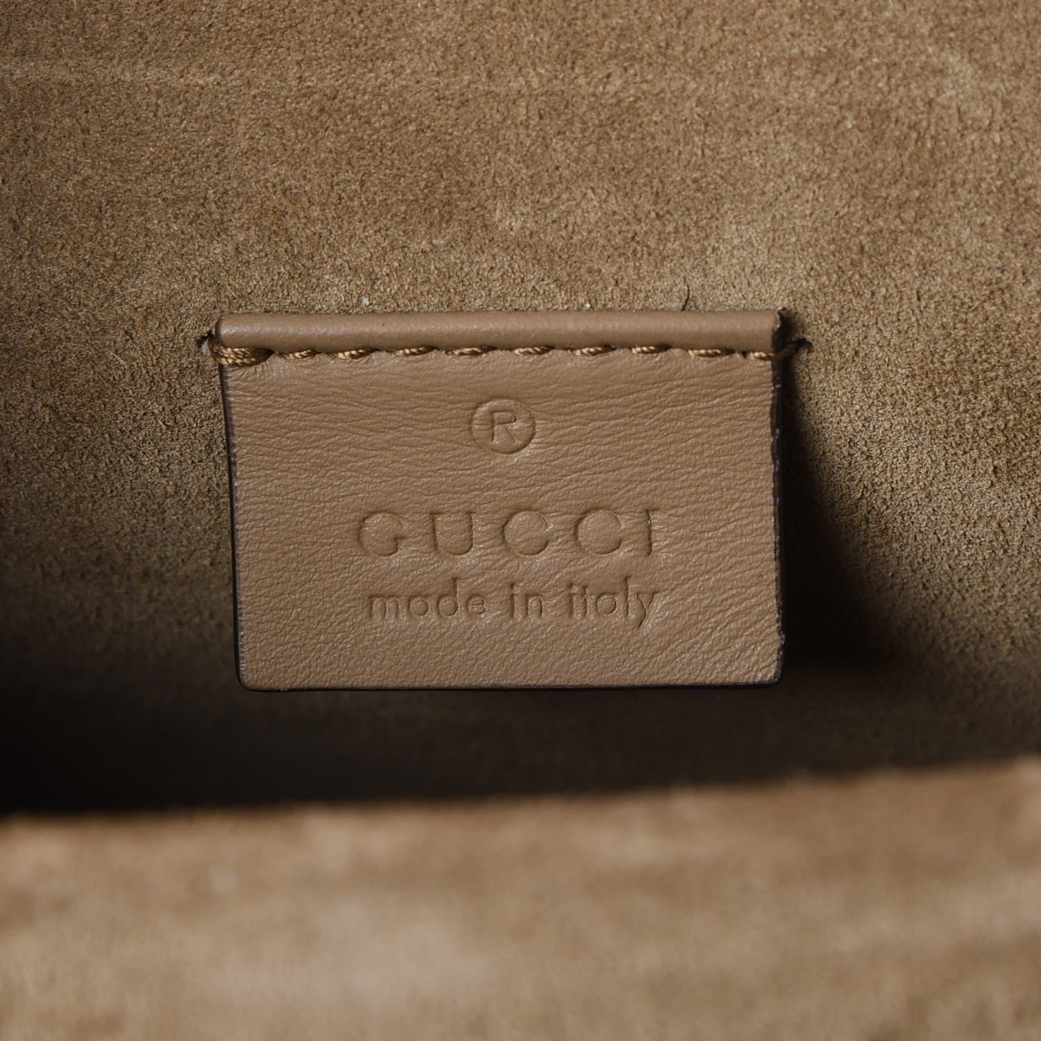 Gucci GG Supreme Monogram Mini Dionysus Shoulder Bag Taupe 6 of 8