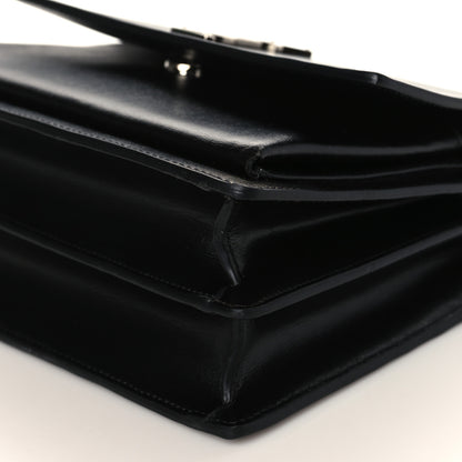 Saint Laurent Calfskin Medium Monogram Sunset Black 8 of 8