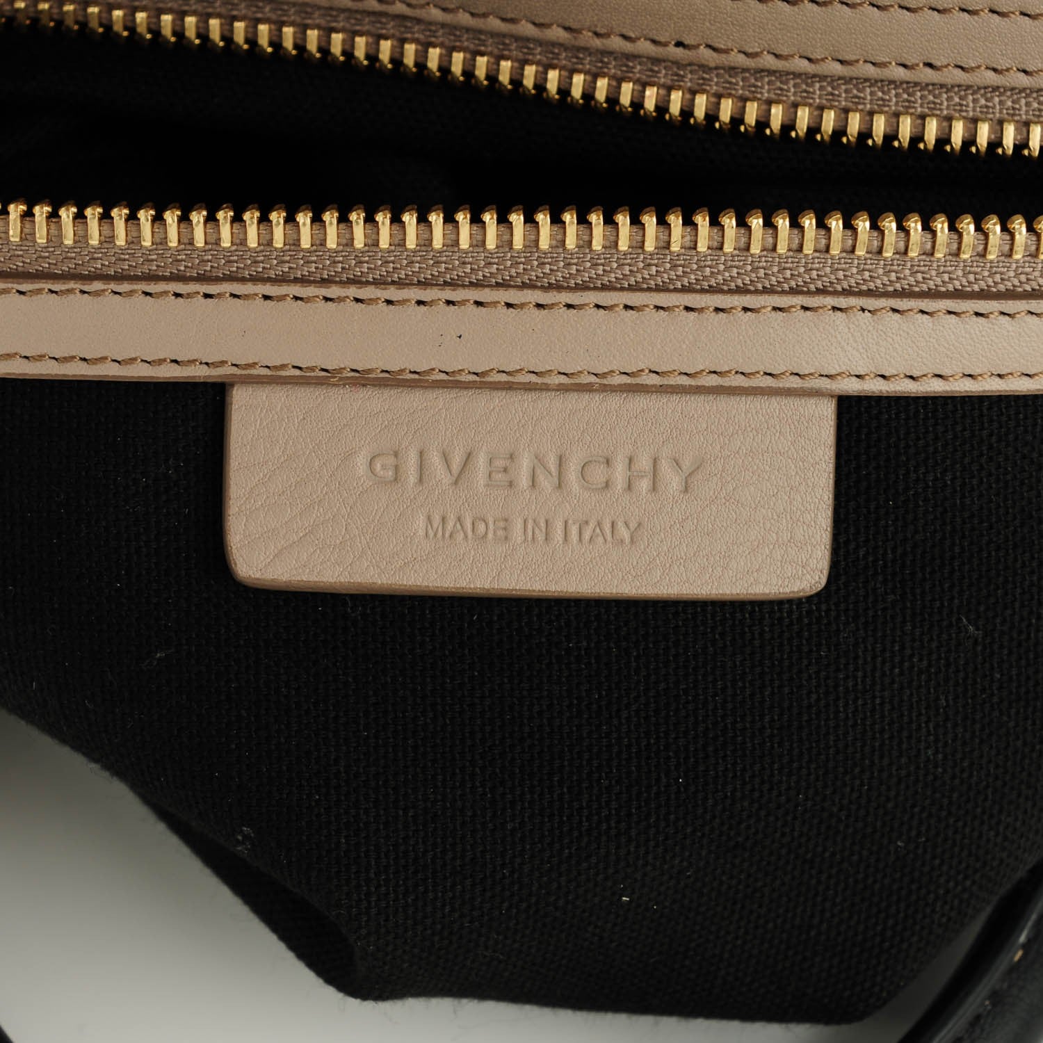 Givenchy Calfskin Small Tri-Color Antigona Beige Black White 6 of 7