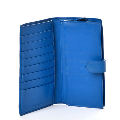 Bottega Veneta Nappa Intrecciato Continental Wallet Blue 5 of 10