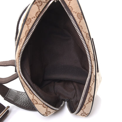 Gucci Monogram Belt Bag Dark Brown 5 of 5