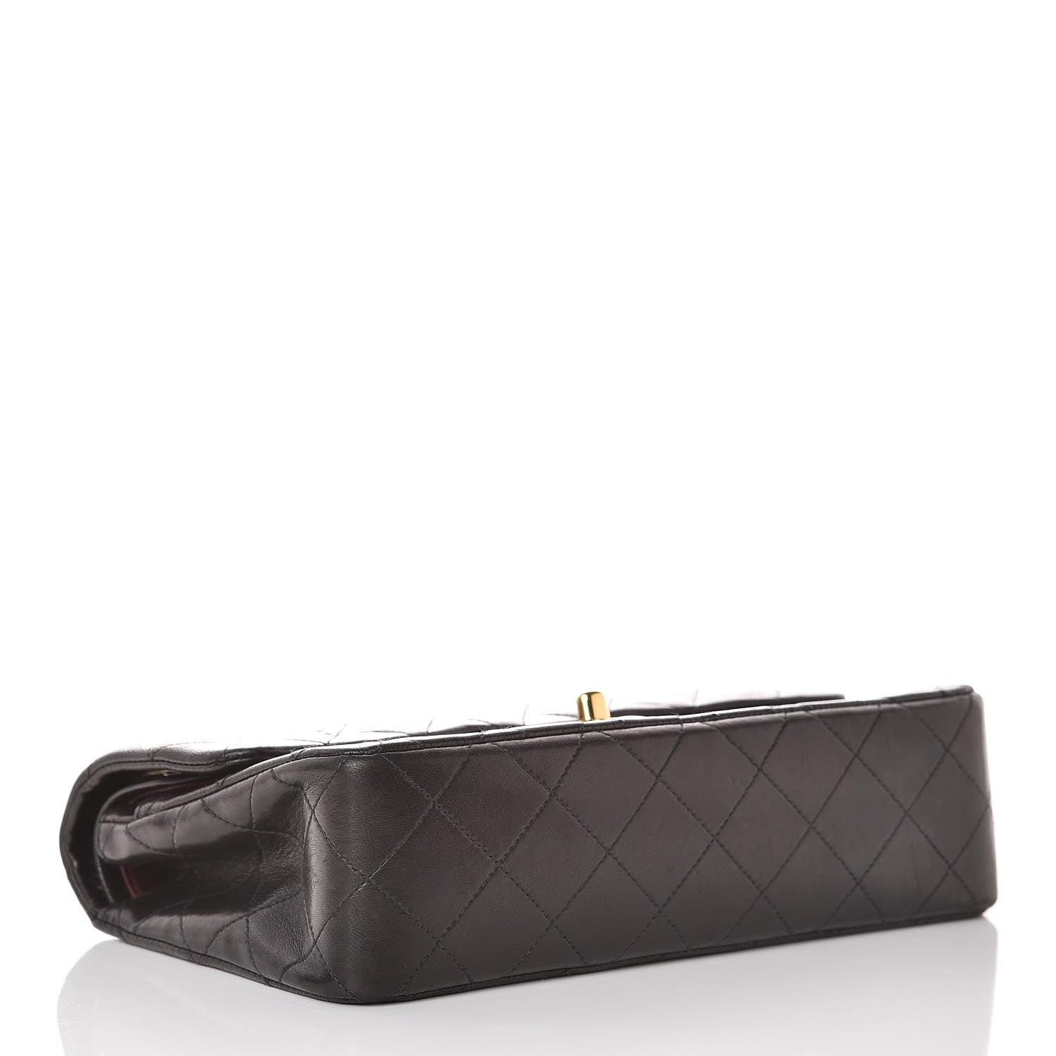 Chanel Lambskin Quilted Small Double Flap Black 5 of 14