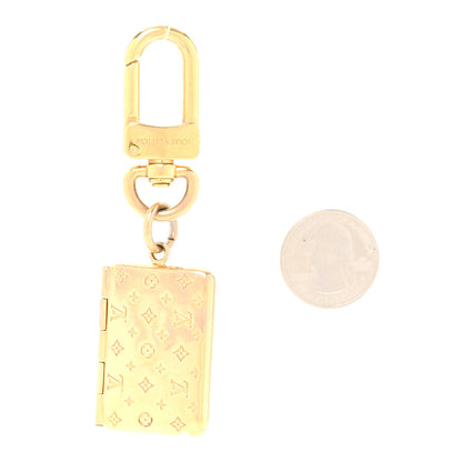 Louis Vuitton Love Note Envelope Bag Charm Key Holder Gold 2 of 4