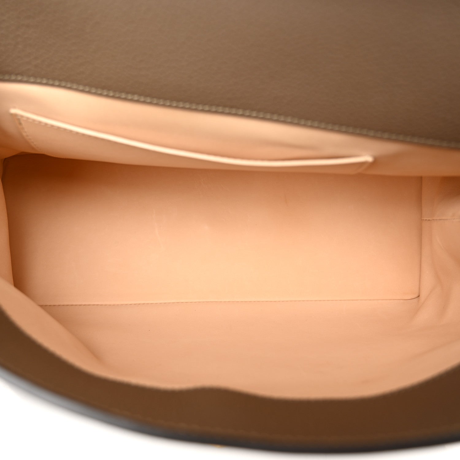 Moynat Taurillon Blush Calfskin Gabby MM Taupe 5 of 9