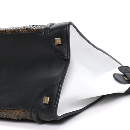 Celine Python Calfskin Mini Luggage Multicolor 9 of 12