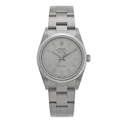 Rolex Stainless Steel 34mm Air-King Oyster Perpetual Precision Watch Silver 14000M 1 of 4