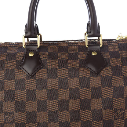 Louis Vuitton Damier Ebene Speedy Bandouliere 25 8 of 8