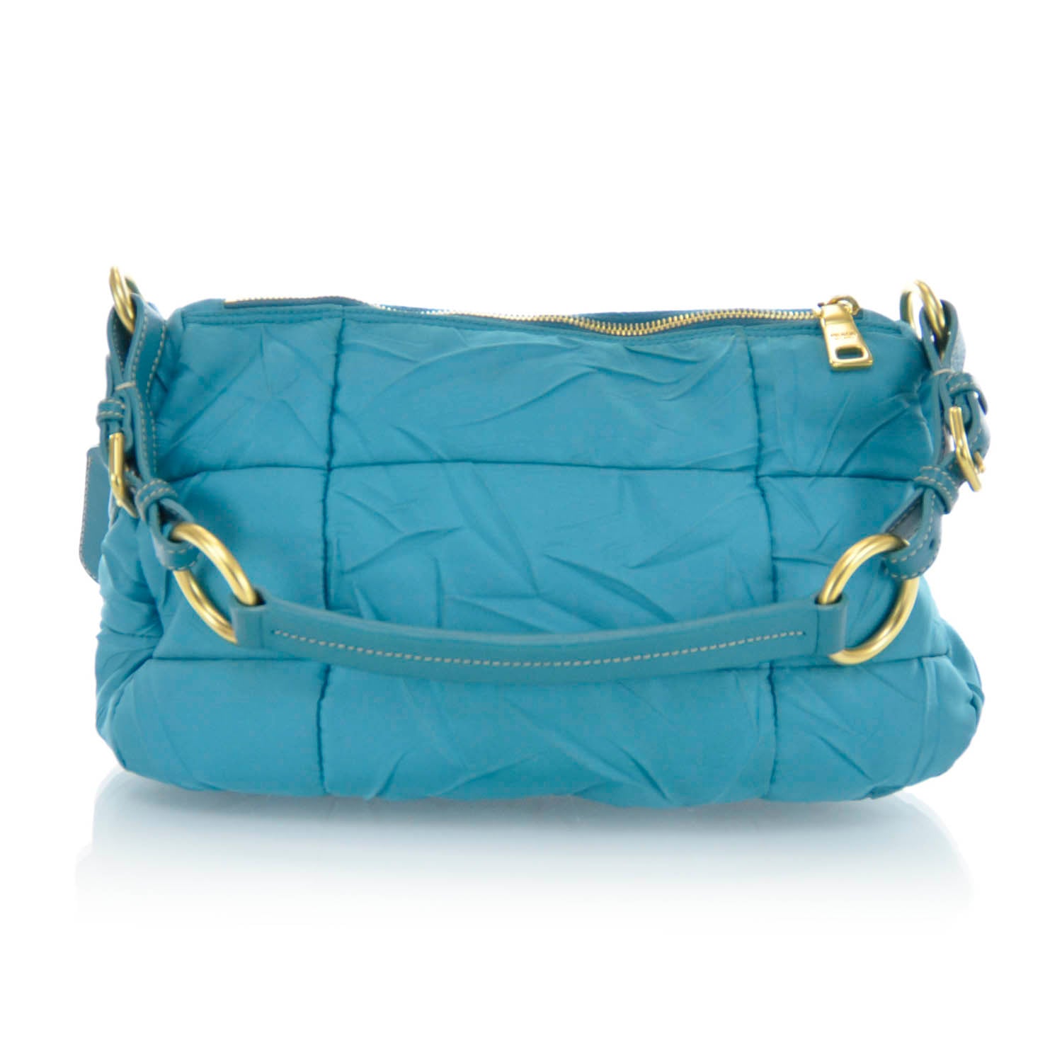 Prada Tessuto Nylon Quilted Shoulder Bag 3 of 8
