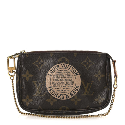 Louis Vuitton Monogram Complice Trunks and Bags Mini Pochette Accessories Beige 1 of 12