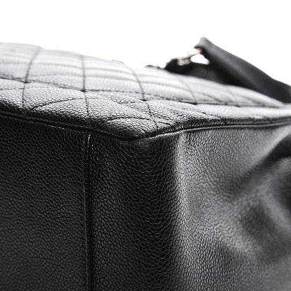 Chanel Caviar Quilted Grand Shopping Tote GST Black 12 of 15