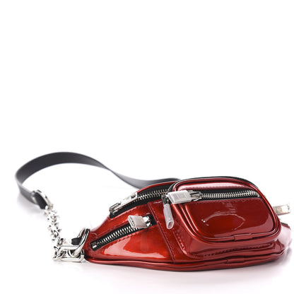 Alexander Wang Patent Attica Mini Belt Bag Red 7 of 9