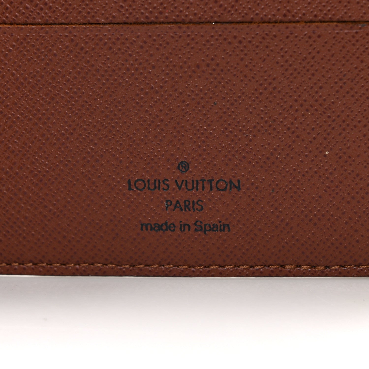 Louis Vuitton Monogram Mens Porte-Billets 3 Card Billfold Wallet 6 of 7