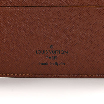 Louis Vuitton Monogram Mens Porte-Billets 3 Card Billfold Wallet 6 of 7