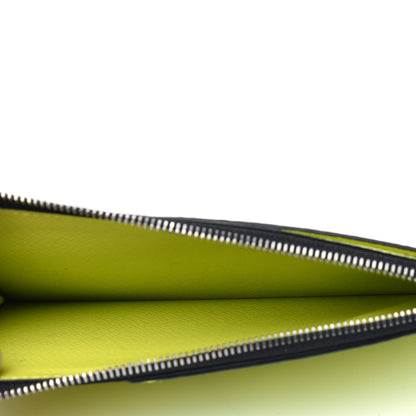 Louis Vuitton Monogram Taiga Coin Card Holder Yellow 5 of 9