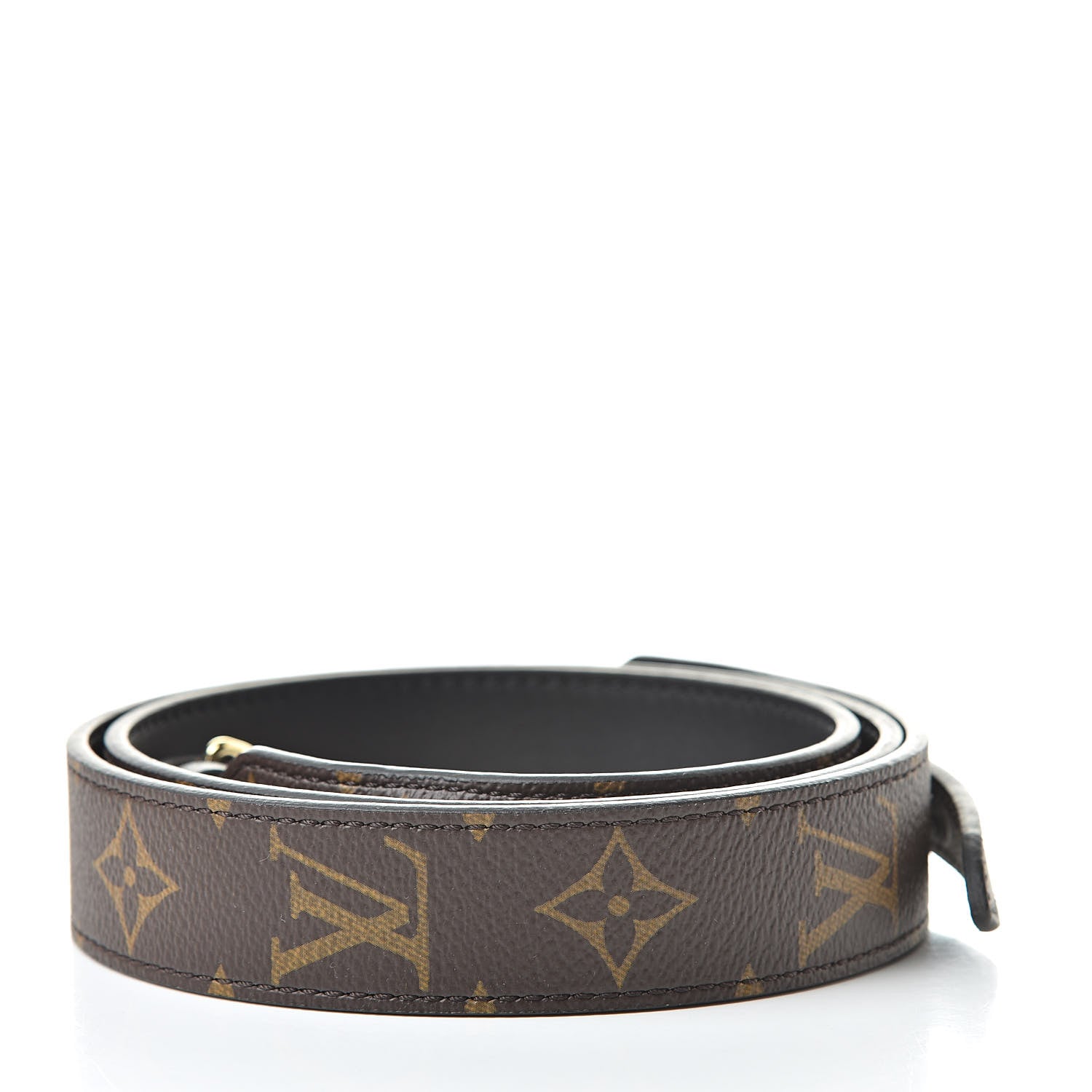 Louis Vuitton Monogram Bandouliere Shoulder Strap XL Black 2 of 5