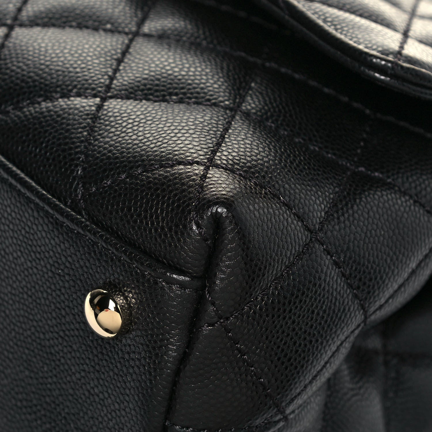 Chanel Caviar Quilted Mini Coco Handle Flap Black 10 of 13