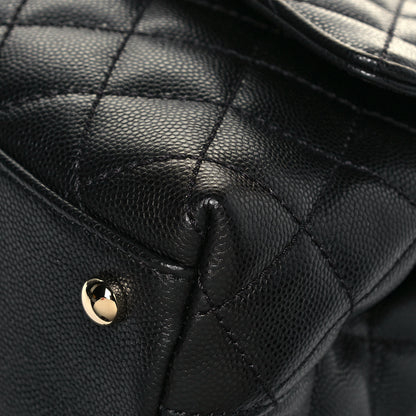 Chanel Caviar Quilted Mini Coco Handle Flap Black 10 of 13