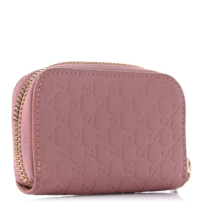Gucci Microguccissima Zip Around Card Case Soft Pink 3 of 7