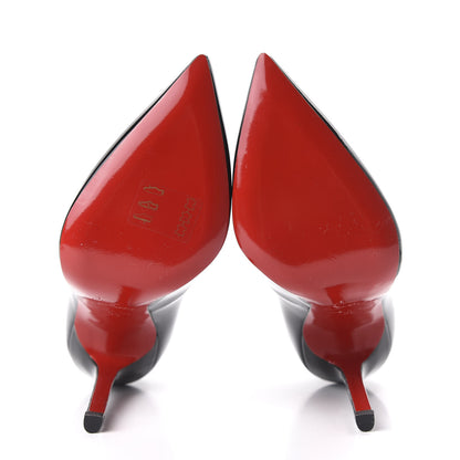 Christian Louboutin Patent Pigalle 120 Pumps 35 Black 5 of 8