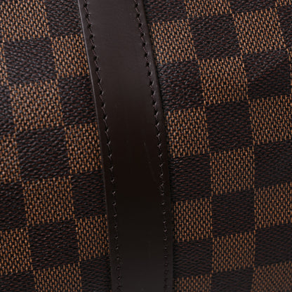 Louis Vuitton Damier Ebene Keepall Bandouliere 55 11 of 11