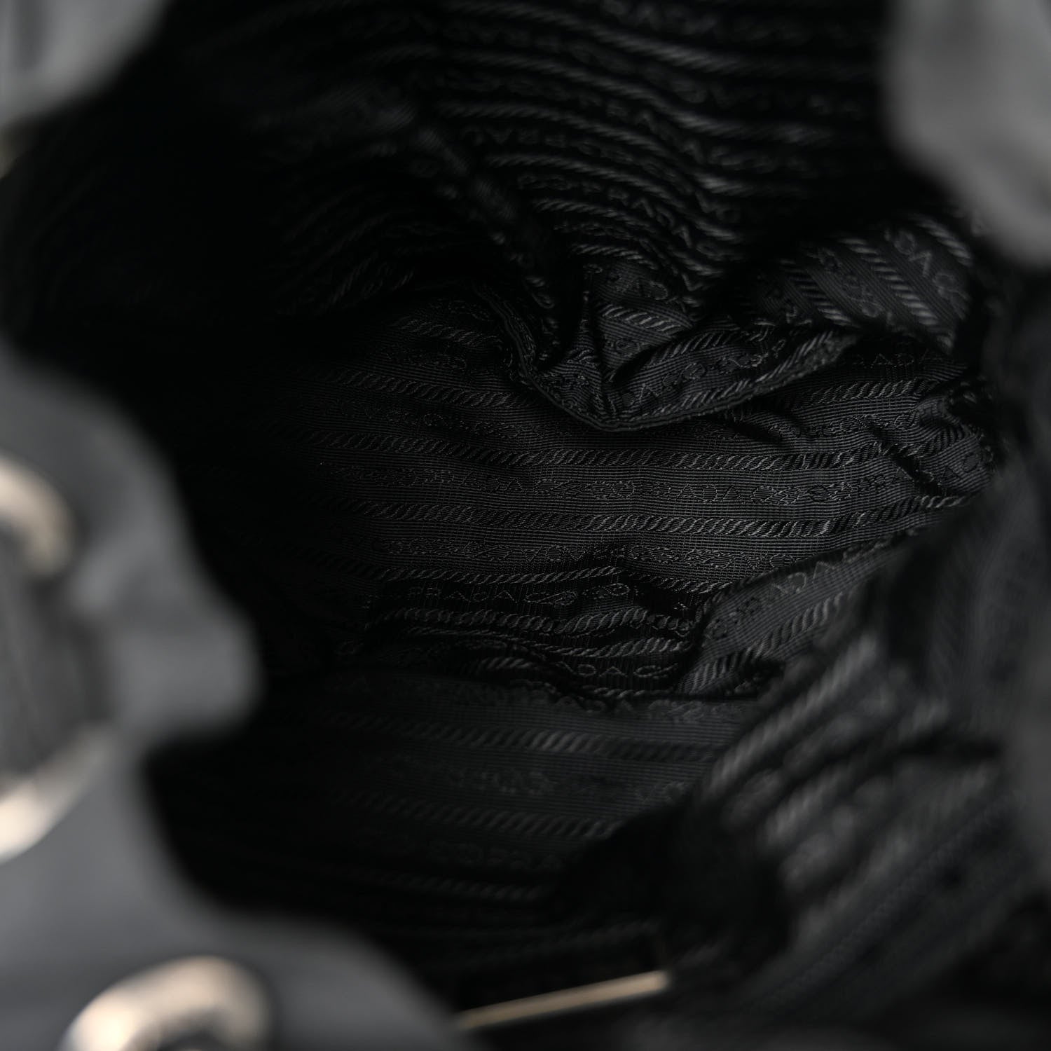 Prada Nylon Vela Medium Backpack Black 5 of 12