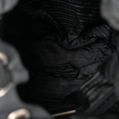 Prada Nylon Vela Medium Backpack Black 5 of 12