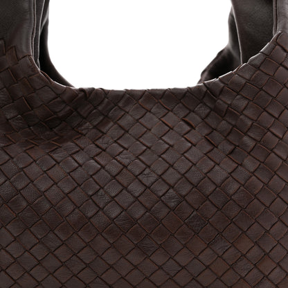 Bottega Veneta Nappa Intrecciato Medium Campana Hobo Ebano 9 of 13