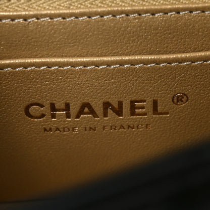 Chanel Lambskin Quilted Mini Rectangular Pearl Crush Flap Black 6 of 11
