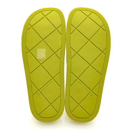 Bottega Veneta Rubber The Slider Sandals 40 Kiwi 5 of 7