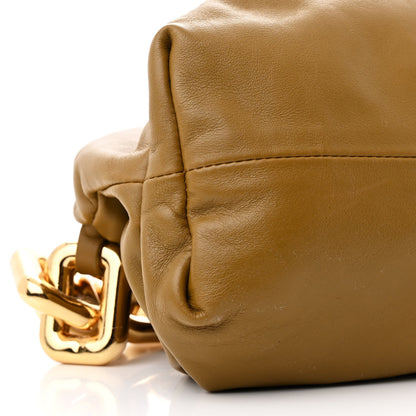 Bottega Veneta Calfskin The Pouch Chain Teak 9 of 11