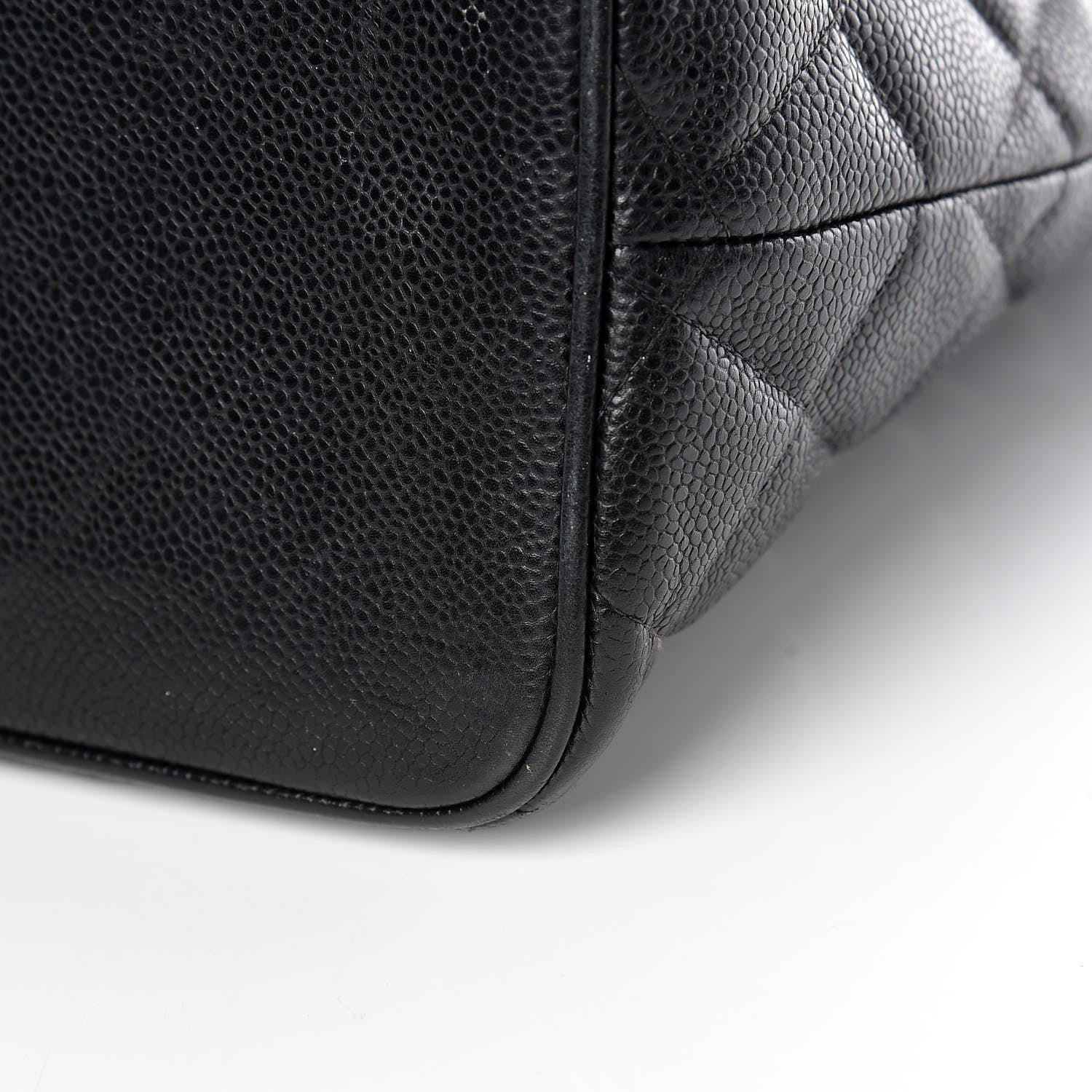Chanel Caviar Quilted Medallion Tote Black 19 of 20