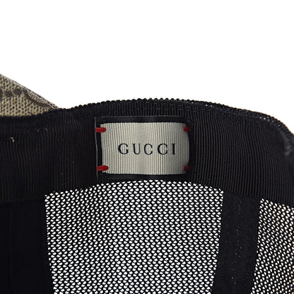 Gucci GG Supreme Monogram Bosco Patch Baseball Hat 55 Beige Malva 6 of 7