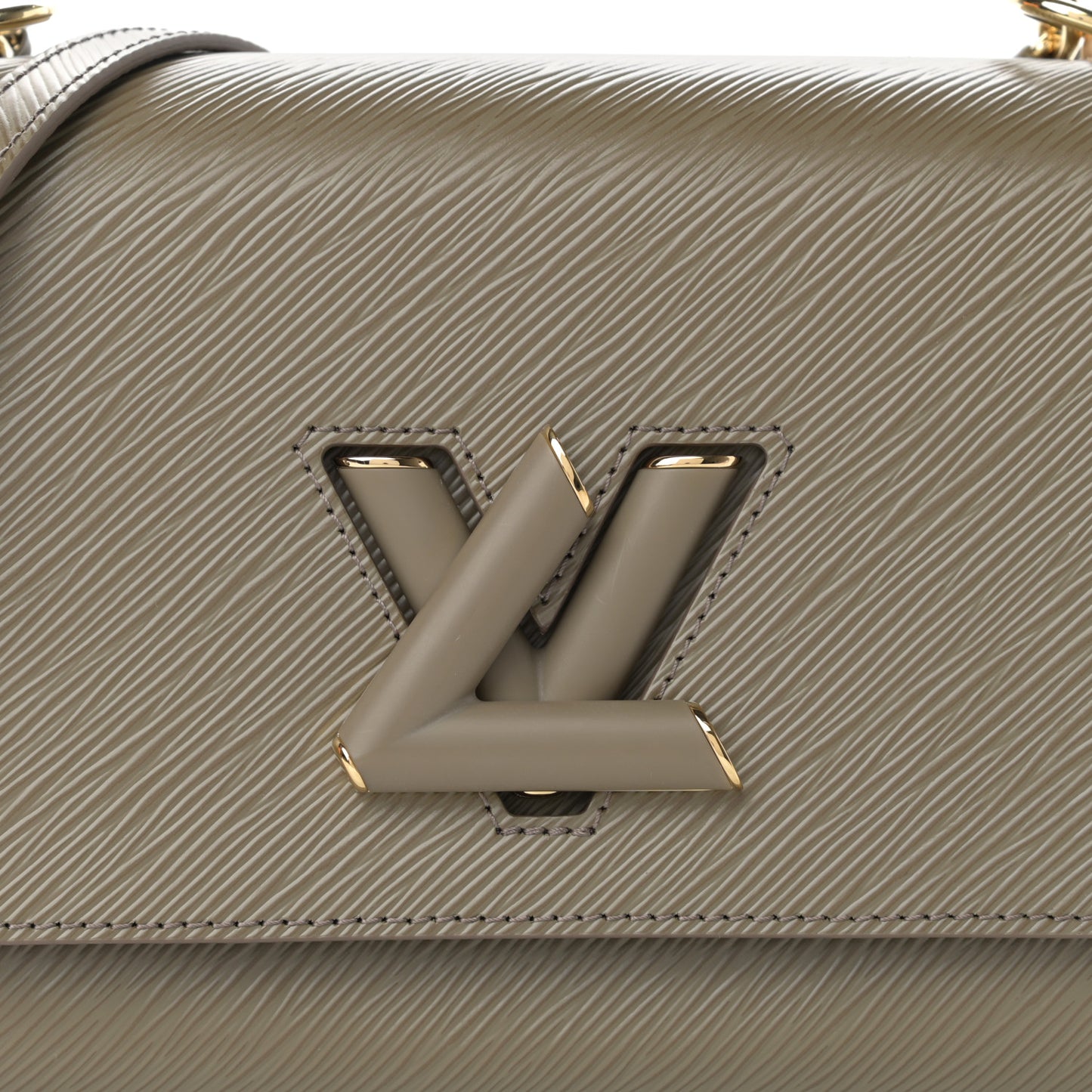 Epi Twist Shoulder Bag MM Smokey Brown