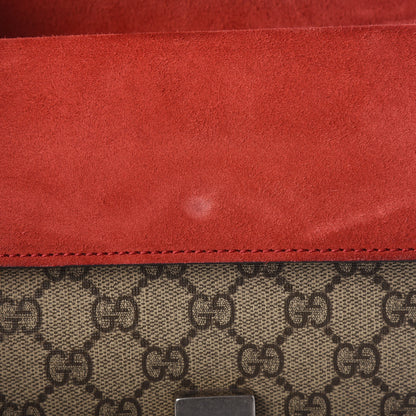 Gucci GG Supreme Monogram Mini Dionysus Shoulder Bag Hibiscus Red 12 of 15