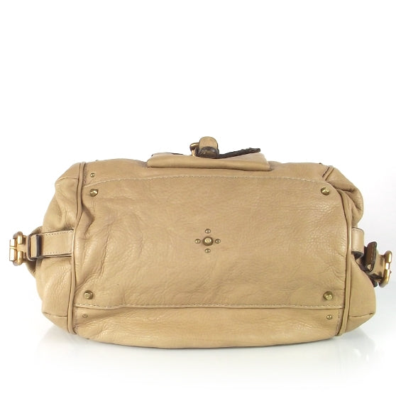 Chloe Leather Paddington Satchel Chamois 5 of 8