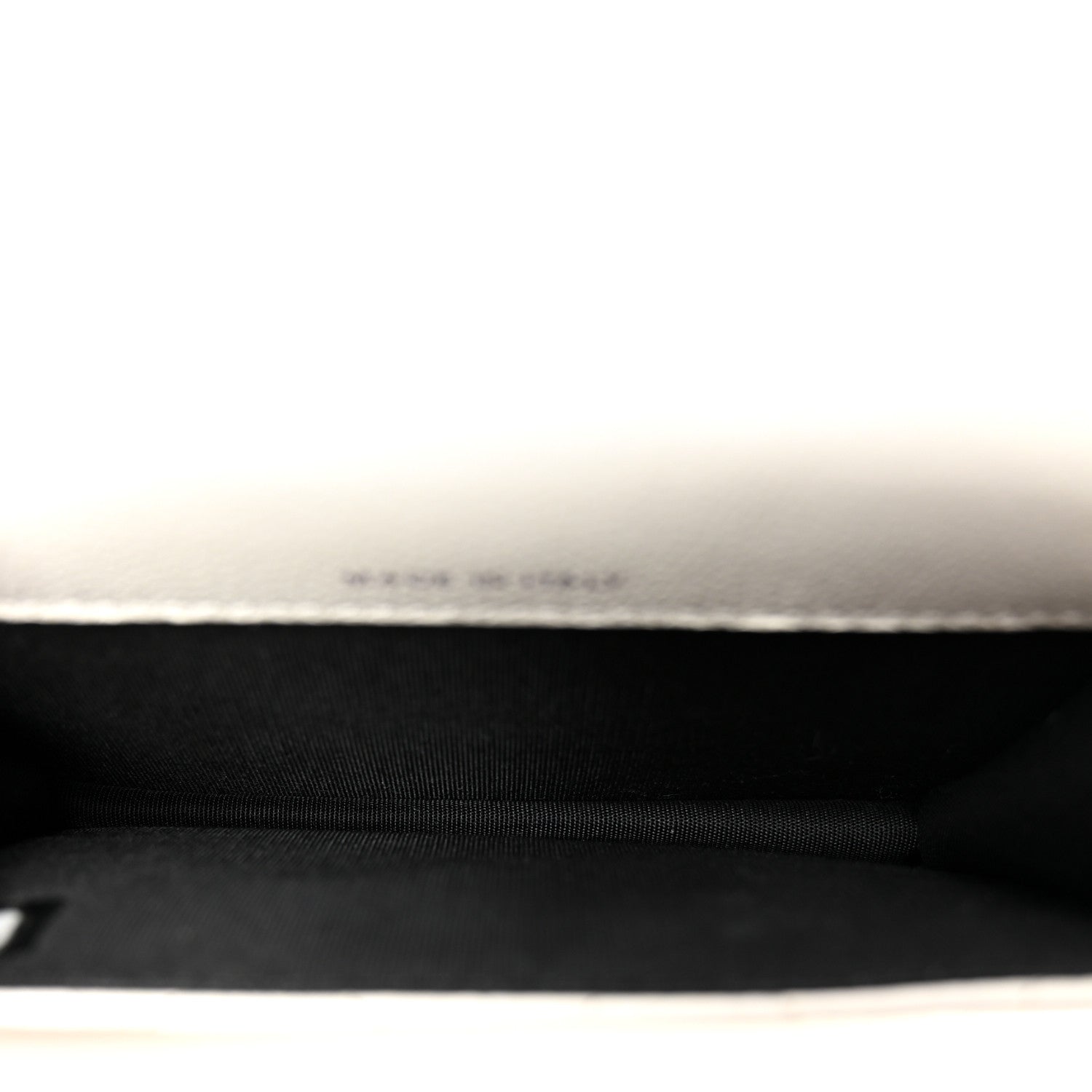 Chanel Caviar Quilted My Everything Belt Flap Card Holder White 5 of 10