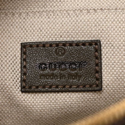 Gucci Sakai Be Green Calfskin Diagonal Stitched Small Blondie Shoulder Bag Craclet Brown 6 of 10