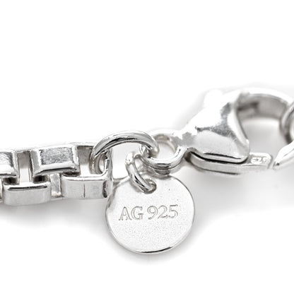 Tiffany Sterling Silver 4mm Venetian Link Bracelet 4 of 4