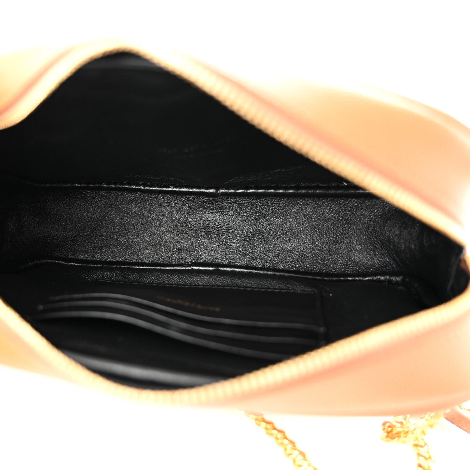 Saint Laurent Grain De Poudre Matelasse Monogram Mini Lou Camera Bag Dark Natural 5 of 10