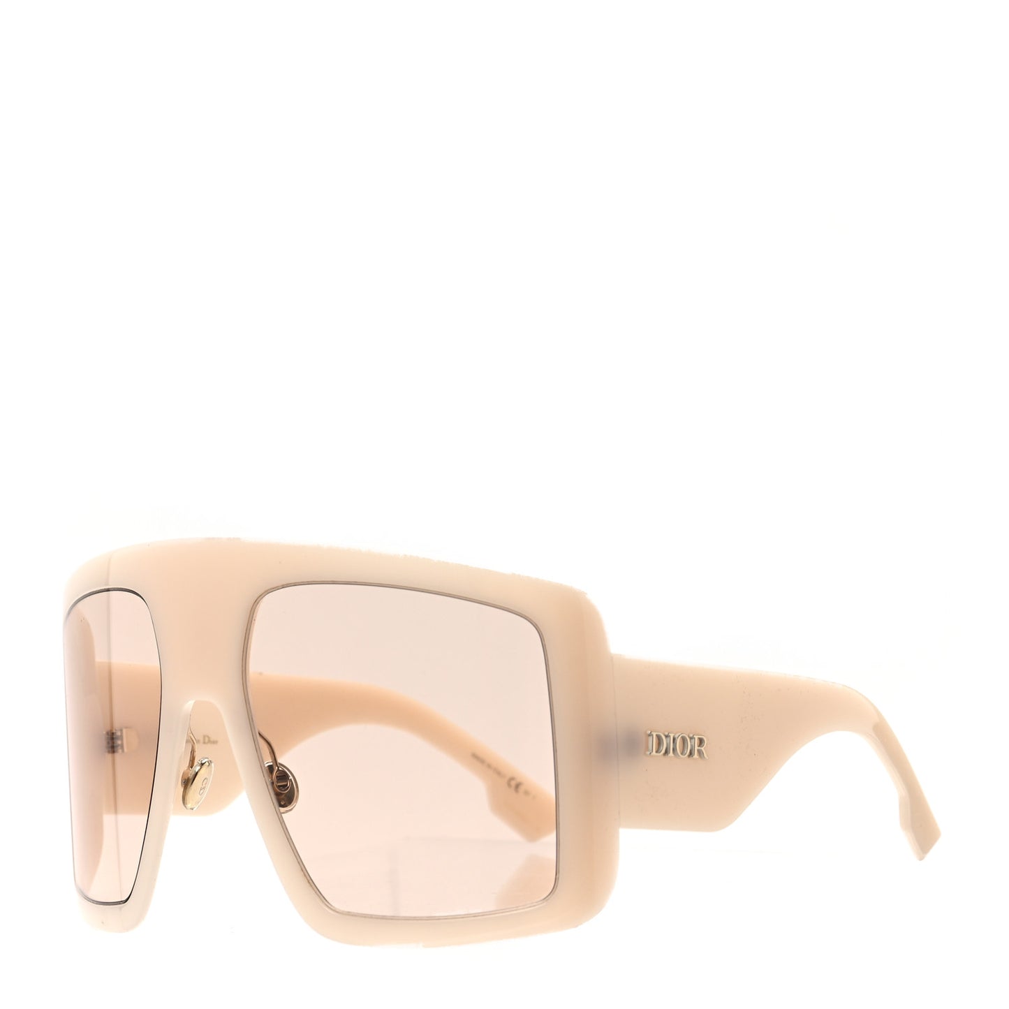 Acetate DiorSo Light 1 Shield Sunglasses Ivory