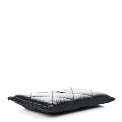 Chanel Caviar Quilted Card Holder Black 4 of 9
